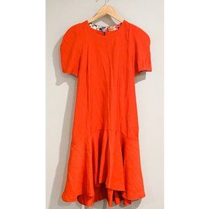 Anthropologies Burnt Orange Flouncy Dress - NWT
